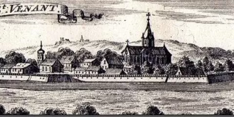 Gravure de la ville de StVenant